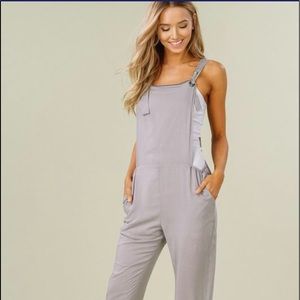 NWT Listicle Grey Jumpsuit